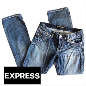 Express Barely Boot Stella Lowrise Jeans